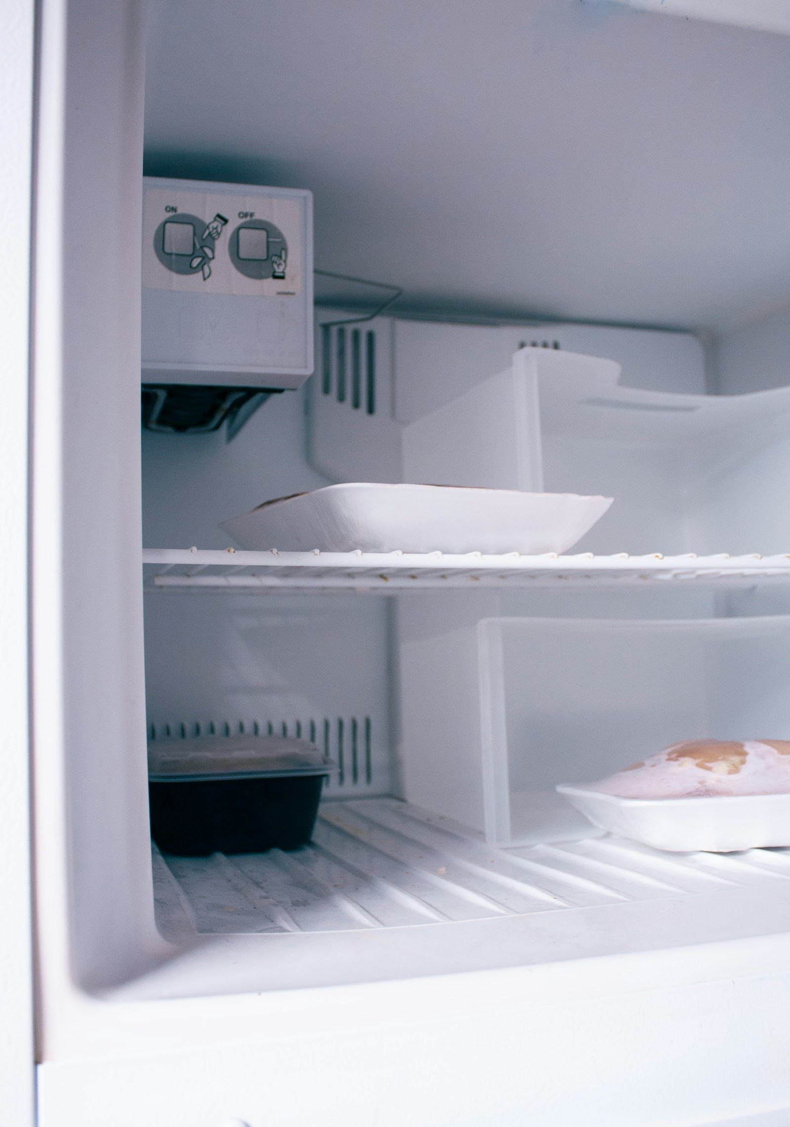Liebherr freezer compartment interior with frost-free shelving — expert freezer diagnostics